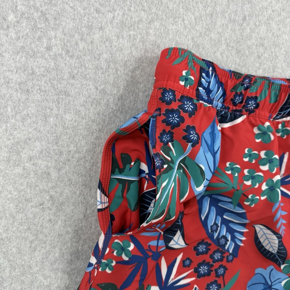 Reyn‎ Spooner Shorts Mens Large Red Floral Bamboo Blend Swim Trunks Hawaiian - Picture 3 of 13
